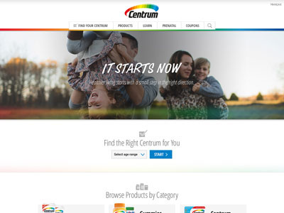 Centrum redesign