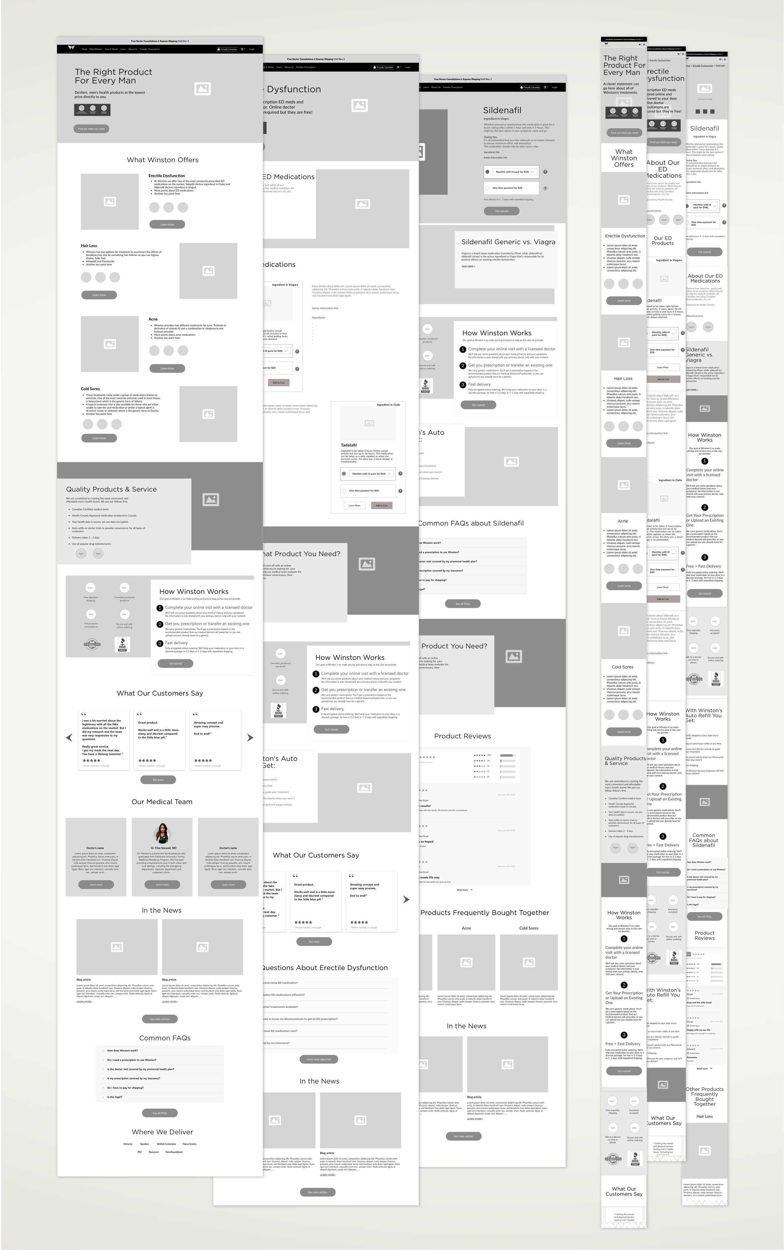 wireframes